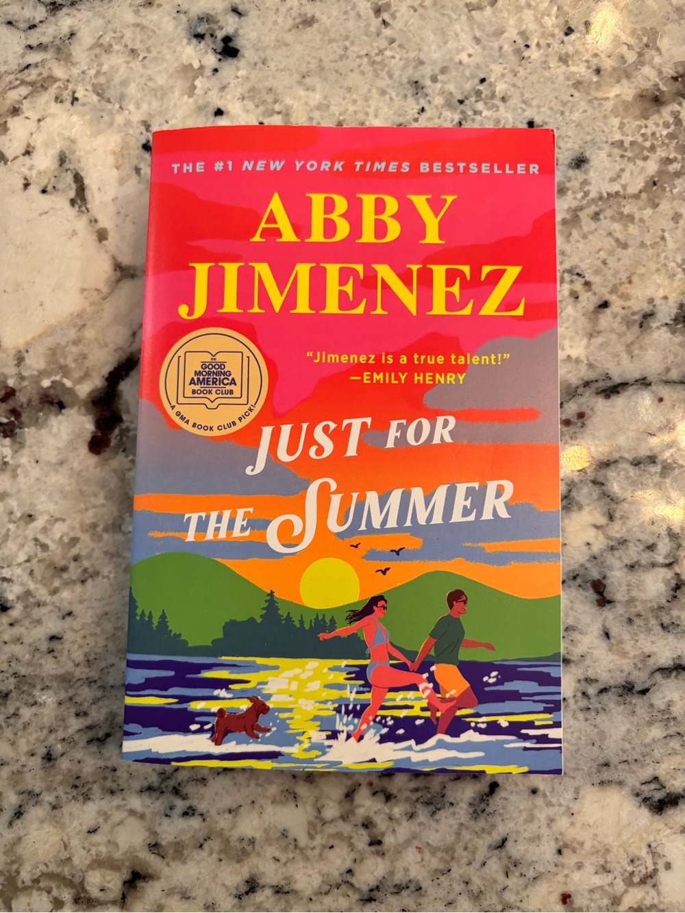 Abby Jimenez Just for the Summer paperback novel book NWT